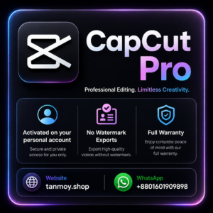 CapCut Pro lifetime price in Bangladesh