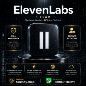 ElevenLabs 1 Year Private Account
