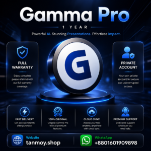Gamma Pro 1 Year Private Account
