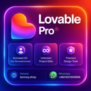 Lovable Pro AI App Builder Subscription